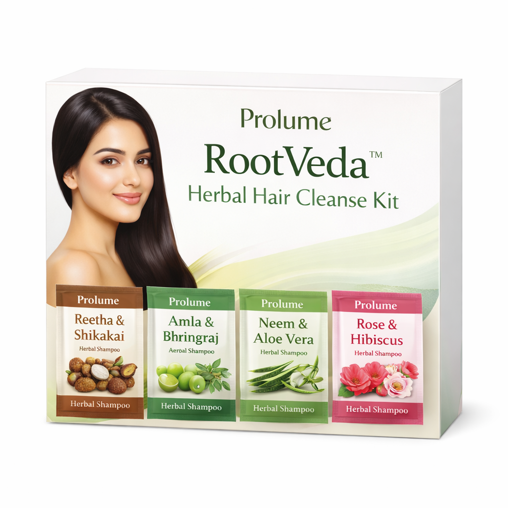 RootVeda Herbal Hair Cleanse Kit