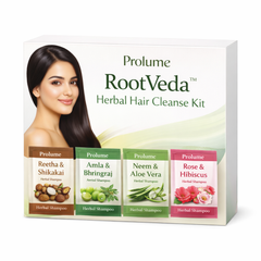 RootVeda Herbal Hair Cleanse Kit