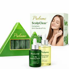 ScalpClear™ Anti-Dandruff Cleansing Soap Pack of 5 with Scalp Serum & Nourishing Oil