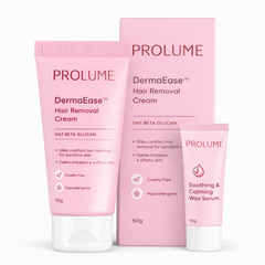DermaEase Hair Removal Cream with Wax Serum