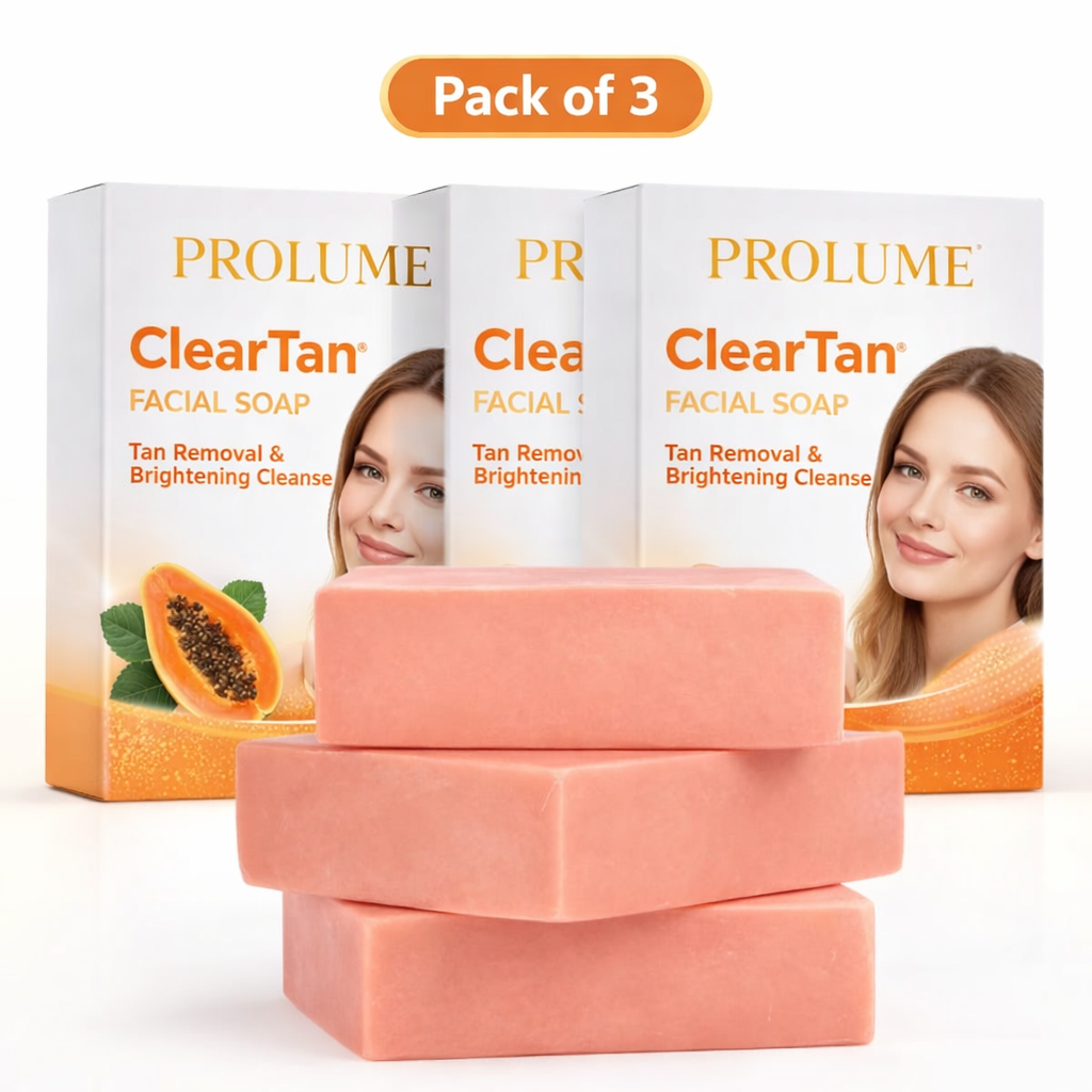 ClearTan Facial Soap  Tan Removal & Brightening Cleanse (Pack of 3)