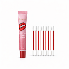 Prolume CherrySoft™ Lip Peel-Off Mask with 10 Precision Clean-Up Swabs