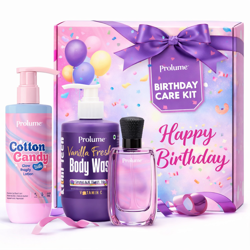 Teen Glow Birthday Personal Care Kit  Body Lotion + Body Wash + Perfume for Teens