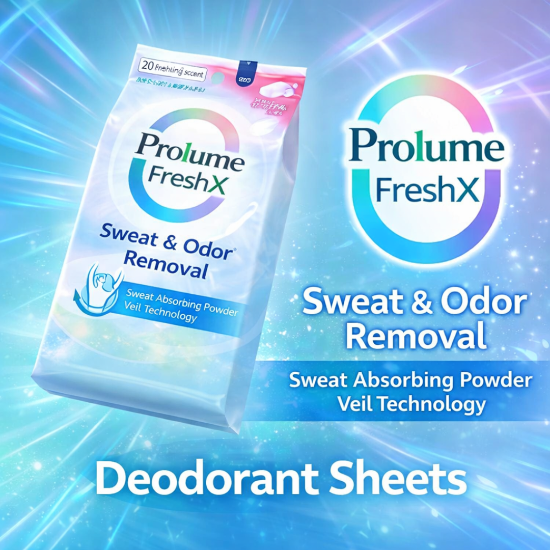 FreshX Deodorant Sheets