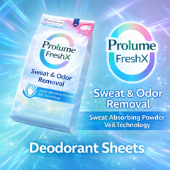 FreshX Deodorant Sheets
