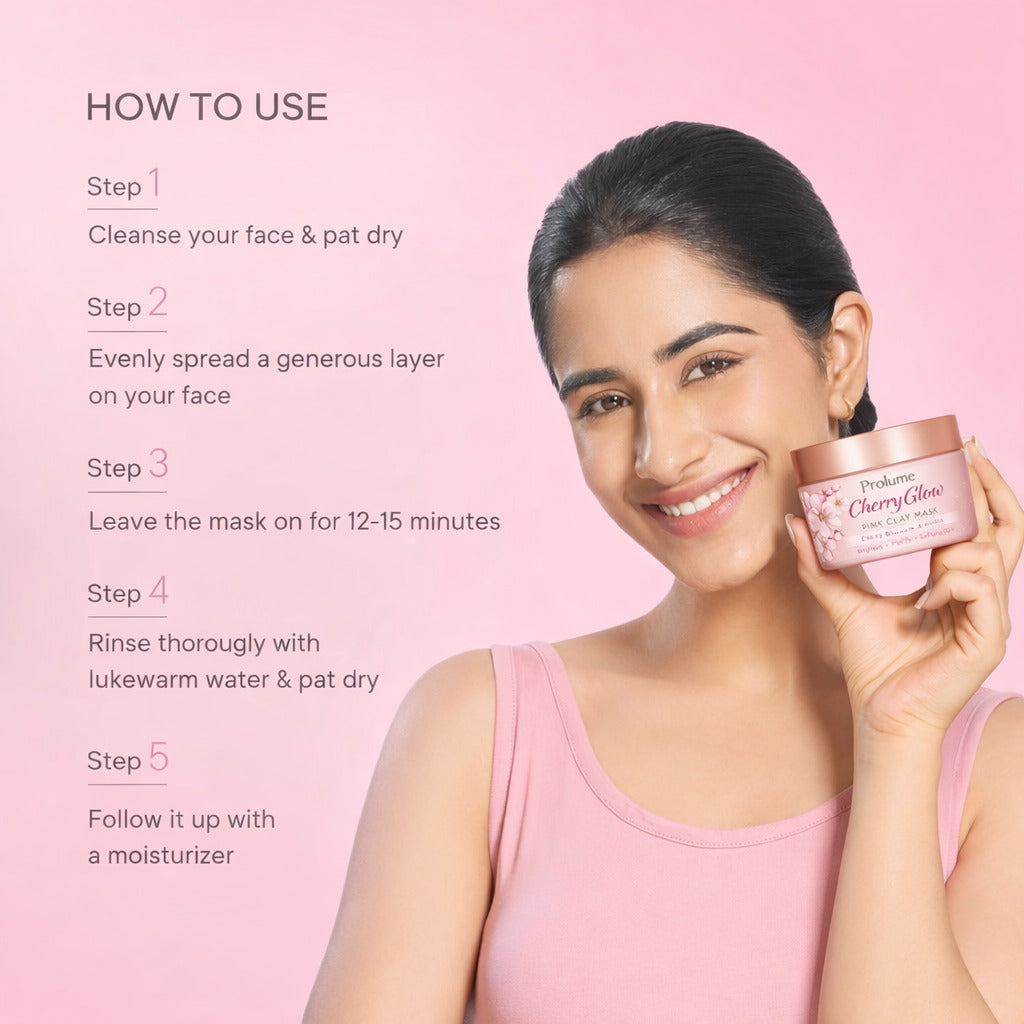 CherryGlow Pink Clay Mask