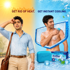 IceBar Instant Cooling & Brightening Soap (Pack of 3)