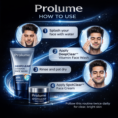 Dark-Correction System  (DeepClear Face Wash + SpotClear Face Cream)