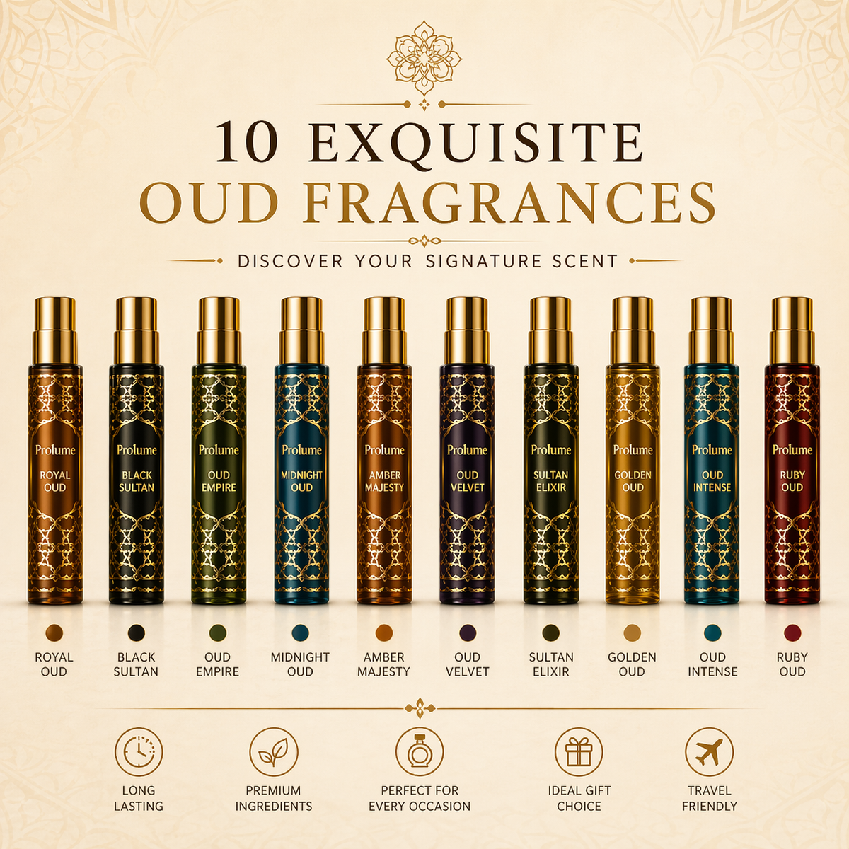 Oud Sultan Series Discovery Set (Pack of 10)