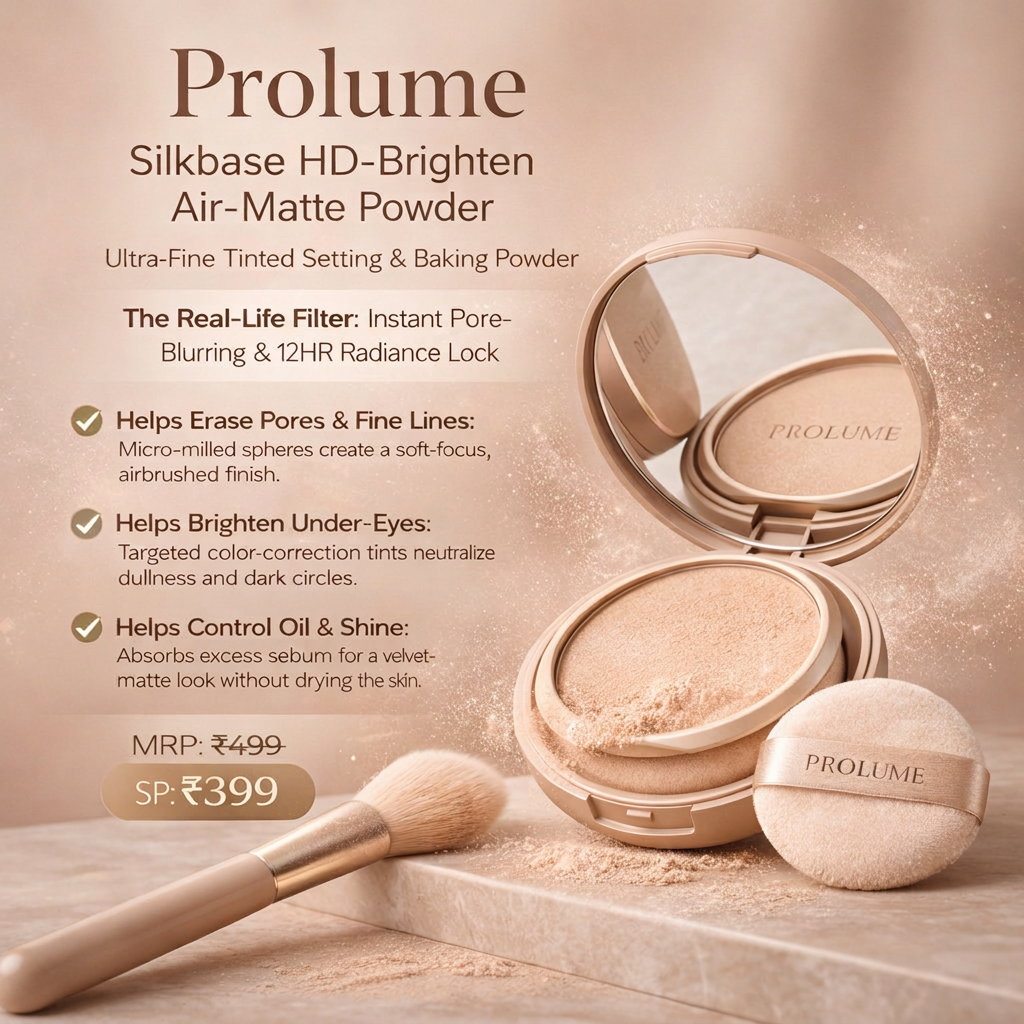 Silkbase HD-Brighten Air-Matte Powder