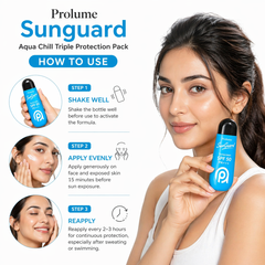 Sunguard Aqua Chill Triple Protection Pack