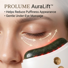 AuraLift Heated Gua Sha Facial Massager Vibration, Heat & Red Light Therapy | Sculpting & Anti-Aging Face Tool