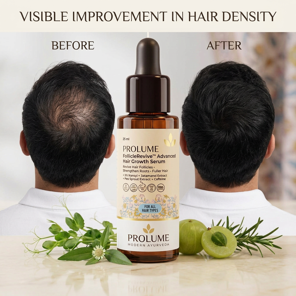 FollicleRevive Advanced Hair Growth Serum  Root Activating Scalp Serum | Pea Sprout Extract Formula | Hair Strength Therapy | 60 ml