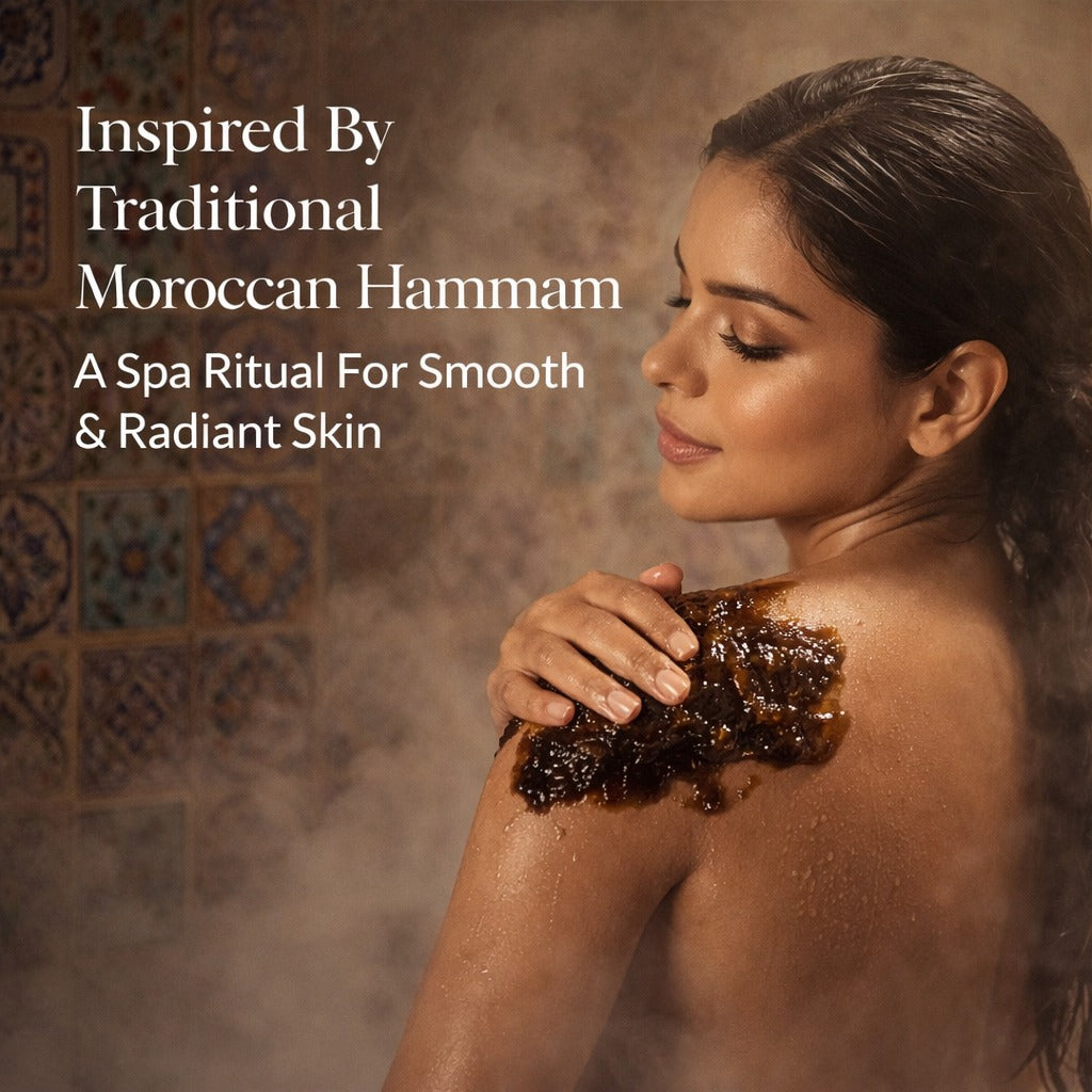 HammamGlow Moroccan Black Soap