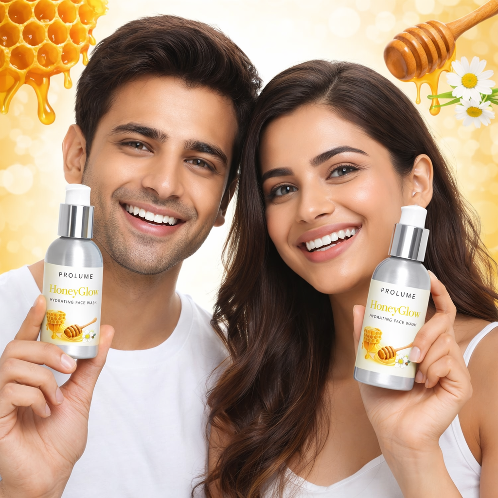 HoneyGlow Hydrating Face Wash