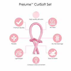 CurlSoft Women's Heatless Hair Curler Set