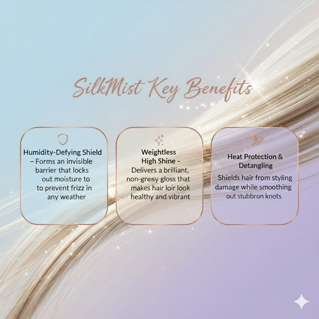 SilkMist Anti-Frizz & Shine Spray