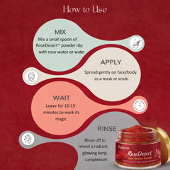 RoseDesert Glow Beauty Powder