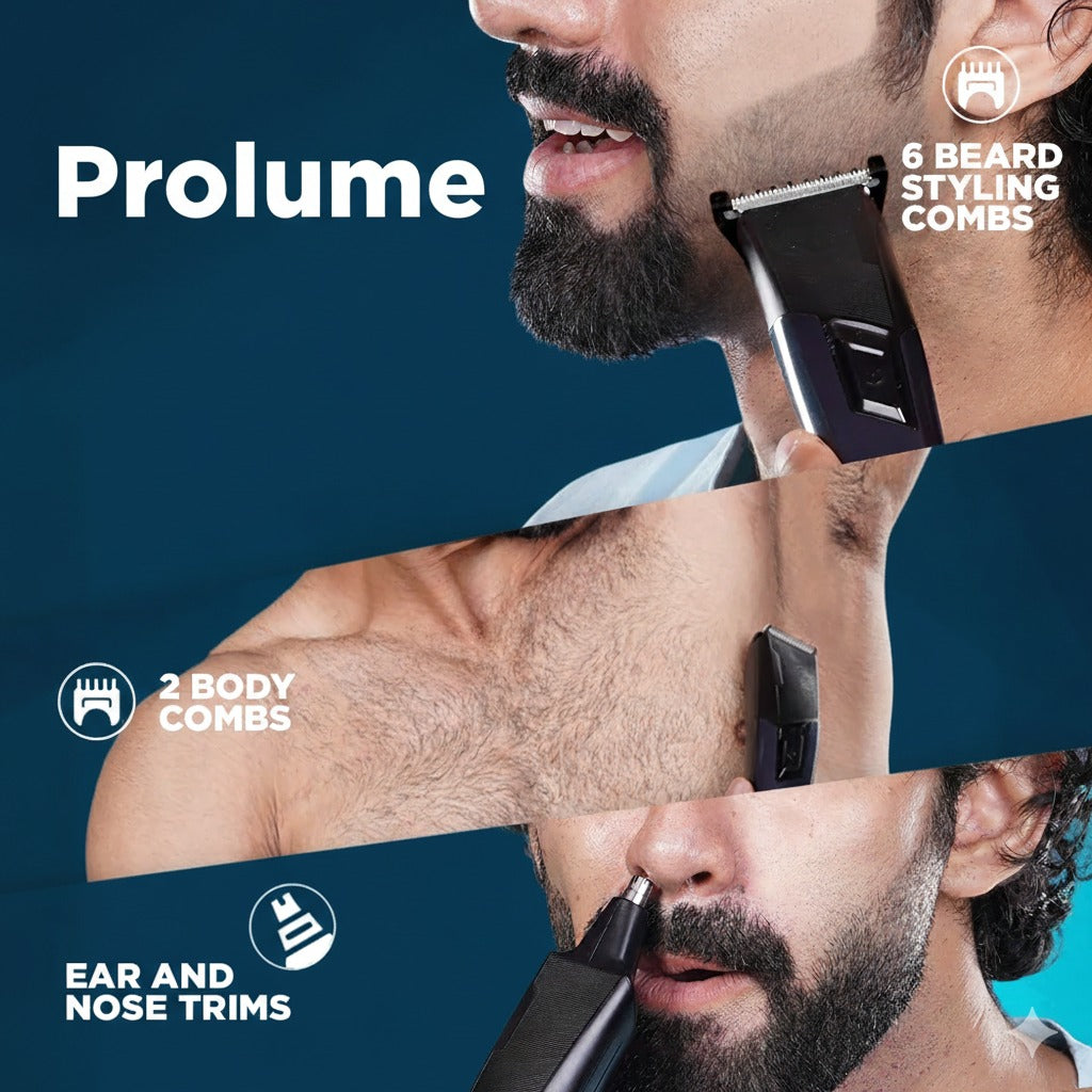 GroomMaster 11-in-1 Trimmer with Total Grooming & Skin Defense Kit