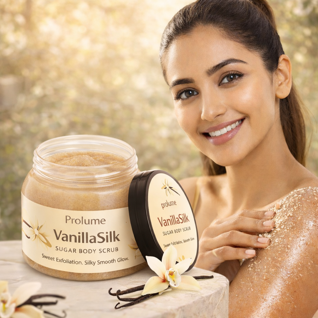 VanillaSilk Sugar Body Scrub