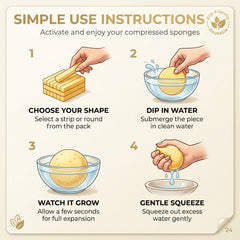 FreshTab Compressed Cleansing Towel Tablets