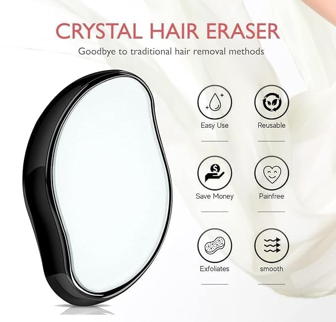 HairErase Painless Hair Remover Crystal Stone