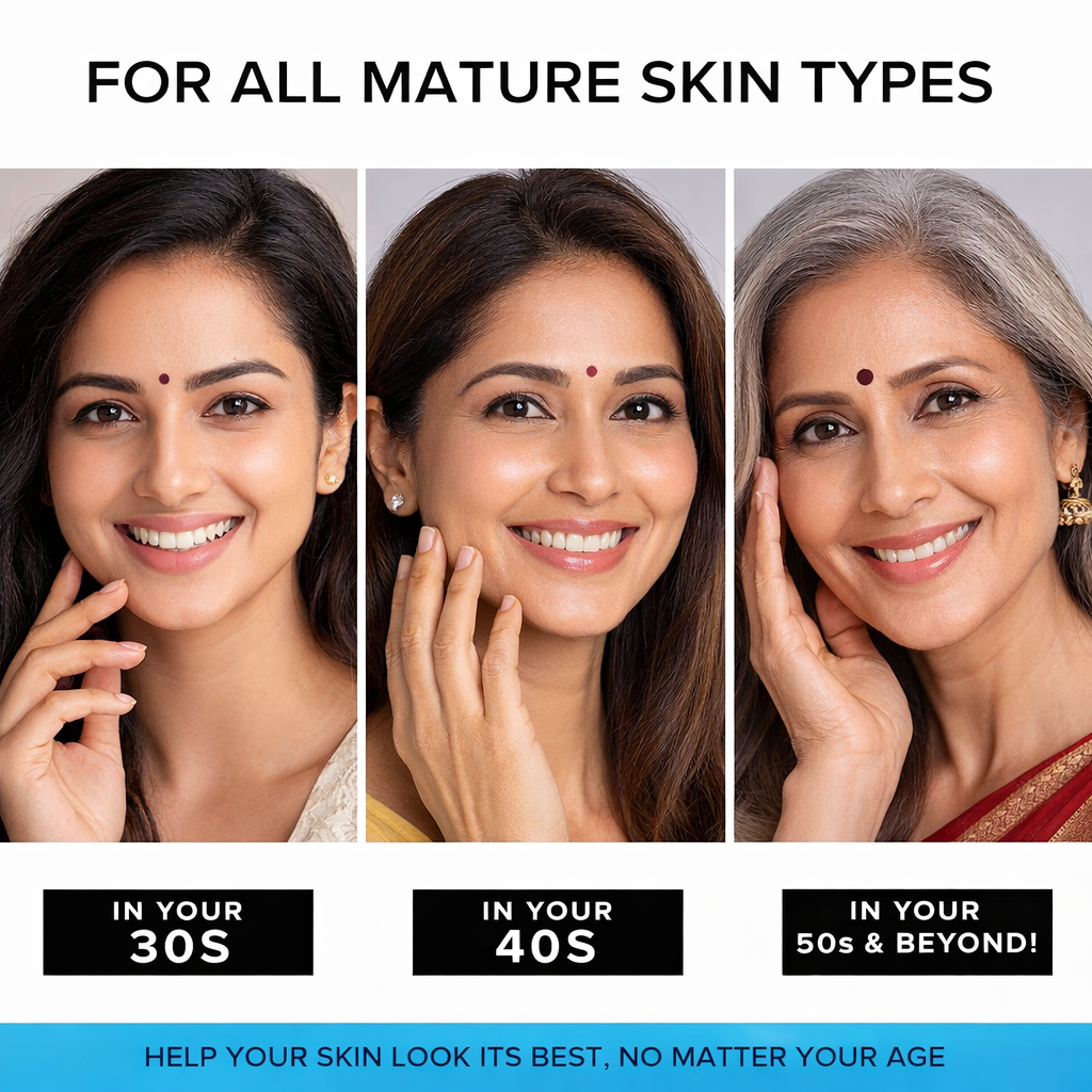 Anti-Ageing Face Moisturiser with Retinol, Collagen & Hyaluronic Acid