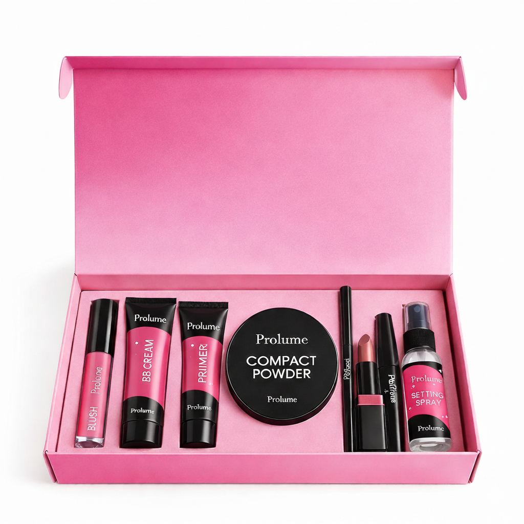 CampusGlow All-in-One Makeup Kit for College Girls