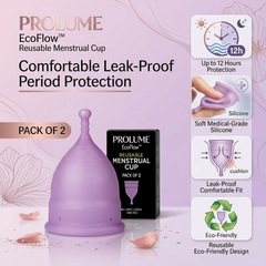Reusable Menstrual Cup (Pack of 2)