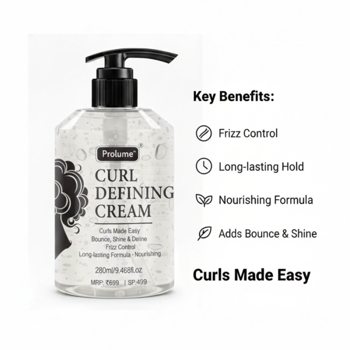 CurlMuse Hair Curler Cream