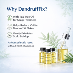 DandruffFix  Dandruff Care Oil-to-Wash Ampoule Shots