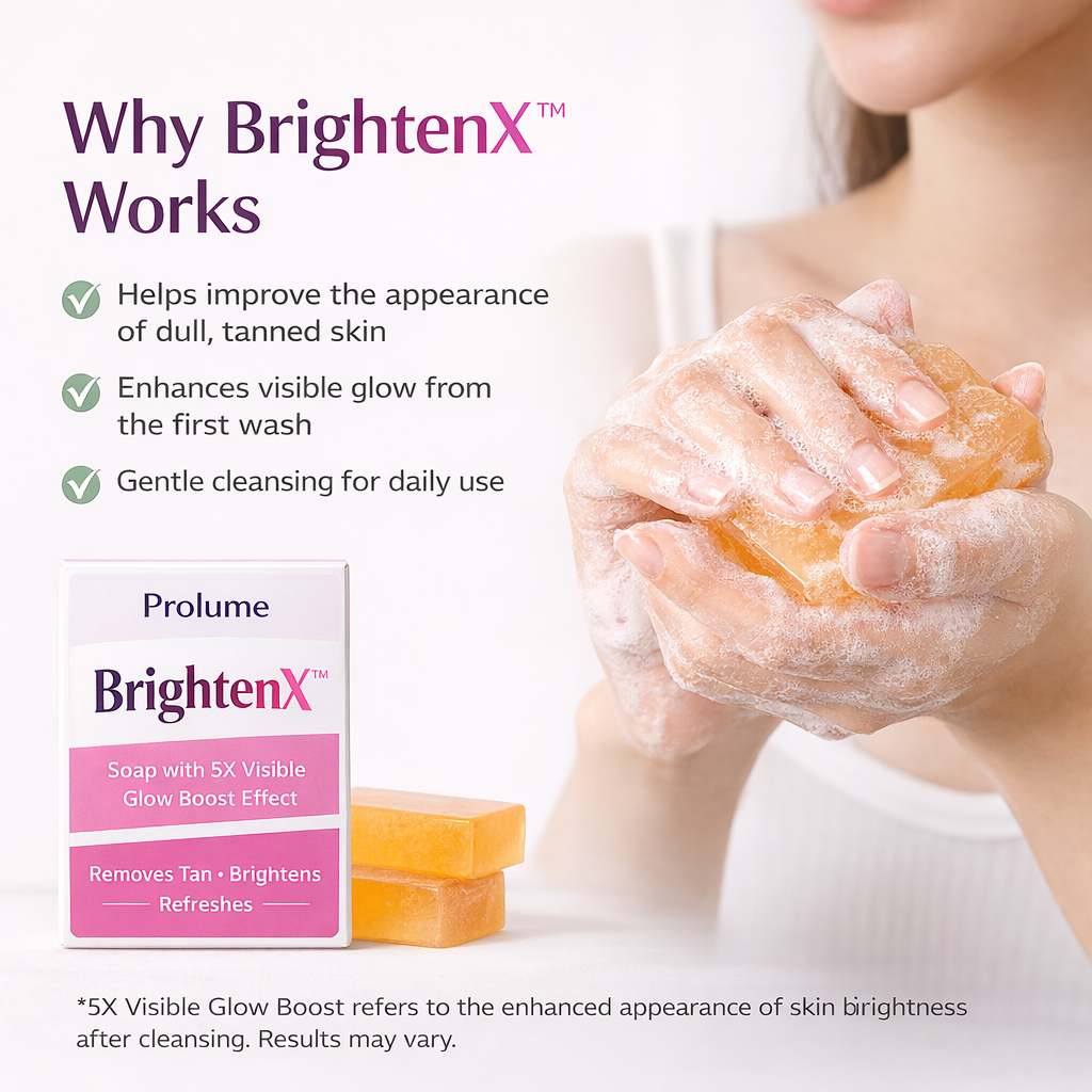 BrightenX Soap pack of 3