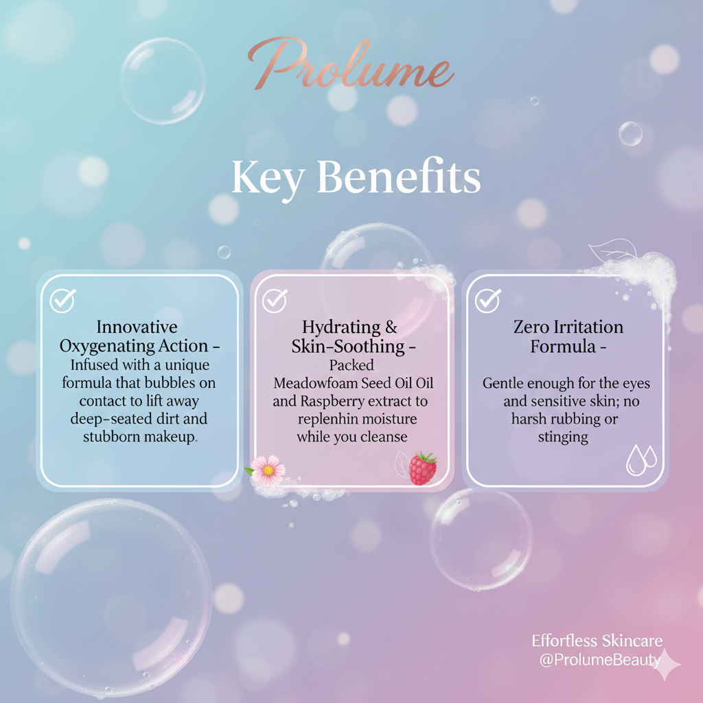 BubbleClean Makeup Remover & Cleansing Wipes