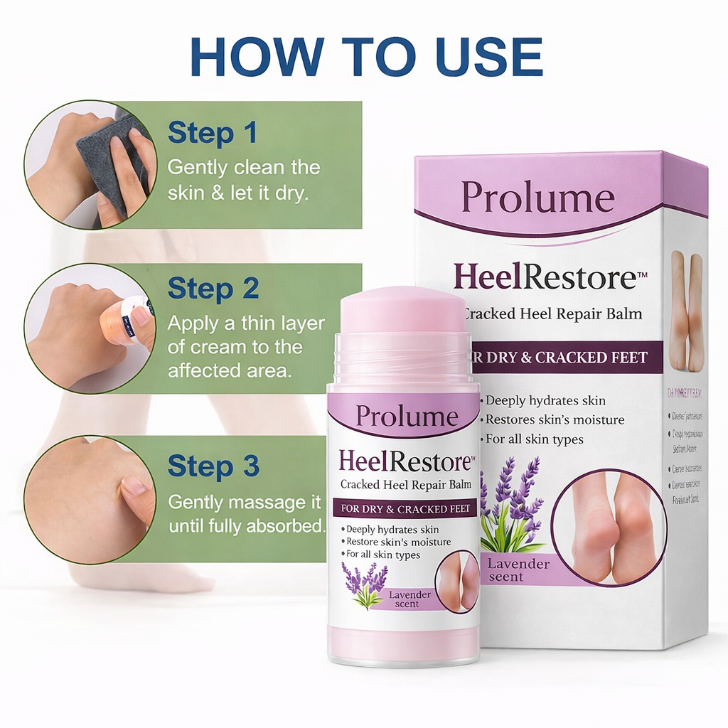 HeelRestore Cracked Heel Repair Balm