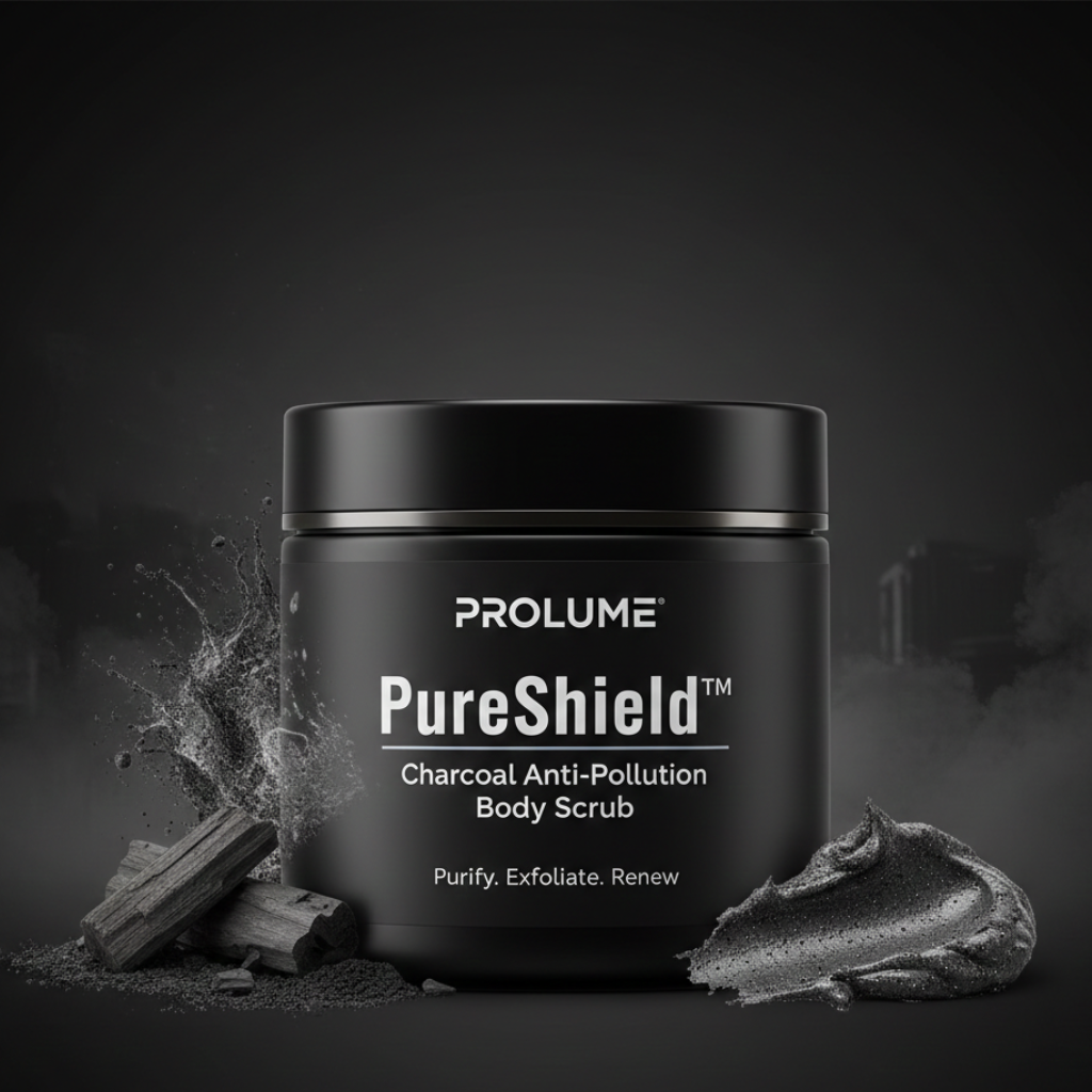 PureShield Charcoal Anti-Pollution Body Scrub