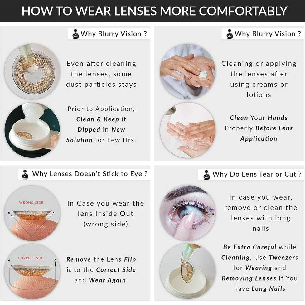 Smoke Grey Contact Lens