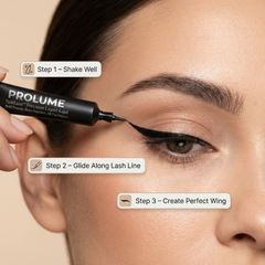 NoirLuxe Precision Liquid Eyeliner  ~5ml | Ultra-Fine Brush Tip