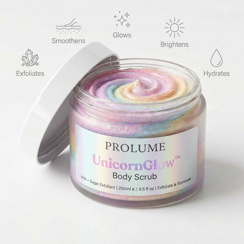 UnicornGlow Body Scrub – Pack of 2
