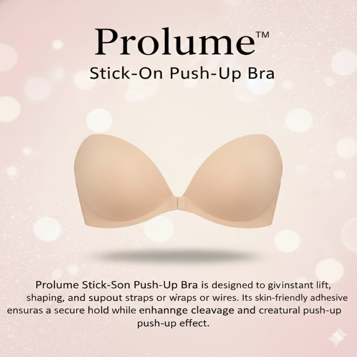 StickOn Push-Up Bra - set of 2