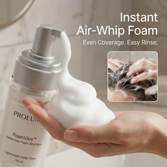 FoamVive Instant Hair Foam Shampoo  (Large Glass Vial)
