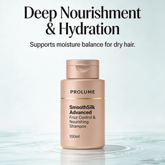 SmoothSilk Advanced Frizz Control & Nourishing Shampoo