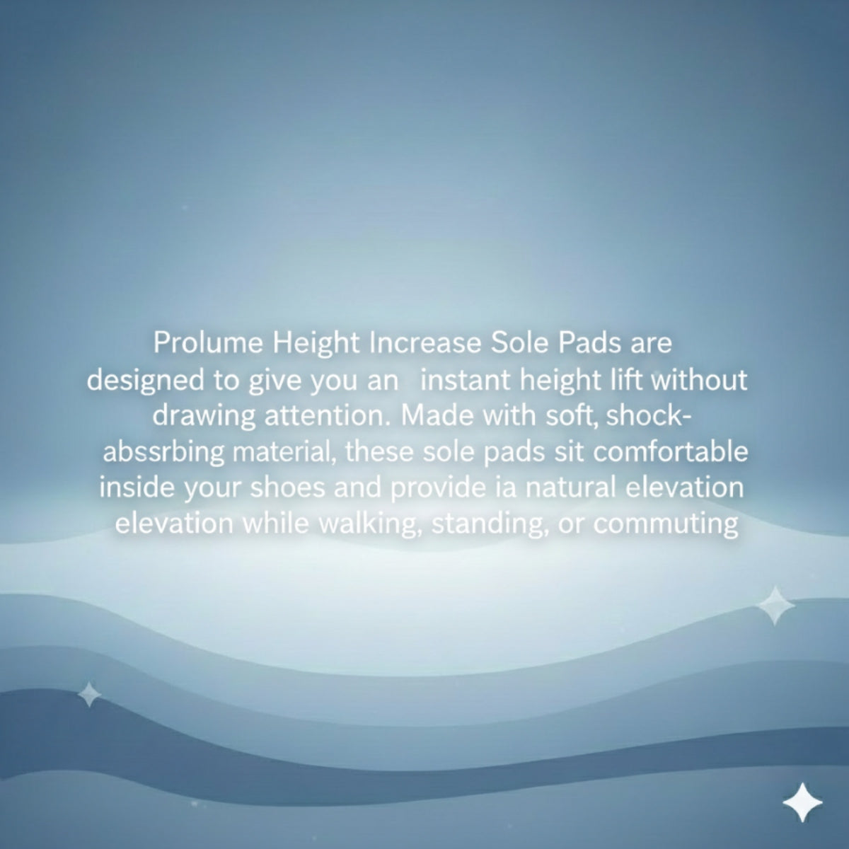 HeightIncrease Sole Pads