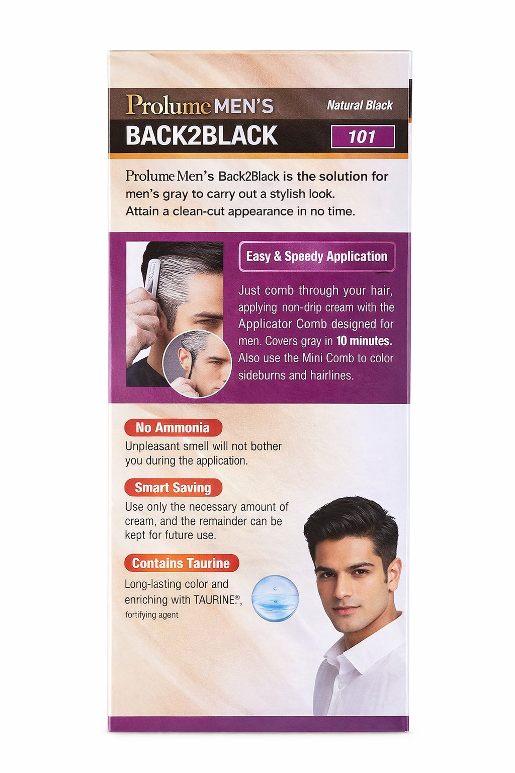 Back2Black Instant Hair Color – 2 Cream Speed System