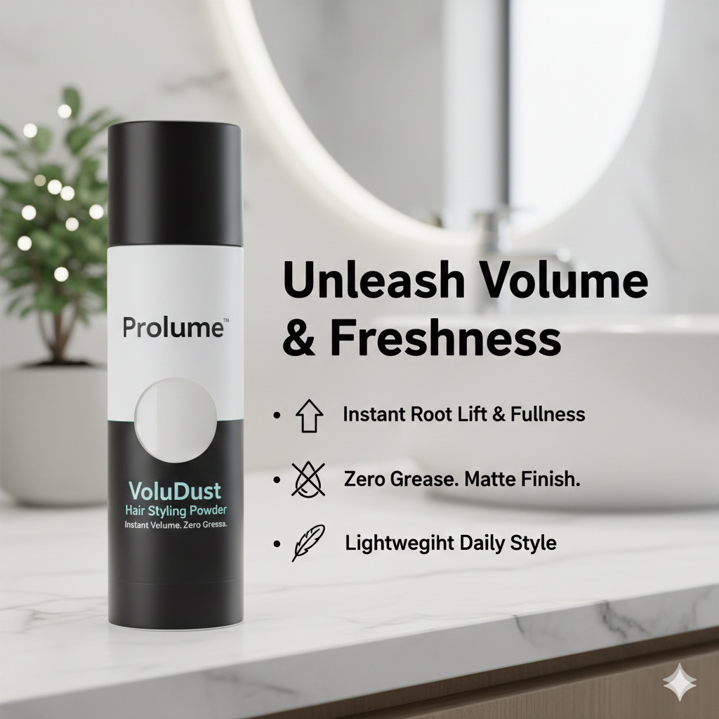 VoluDust Hair Styling Powder