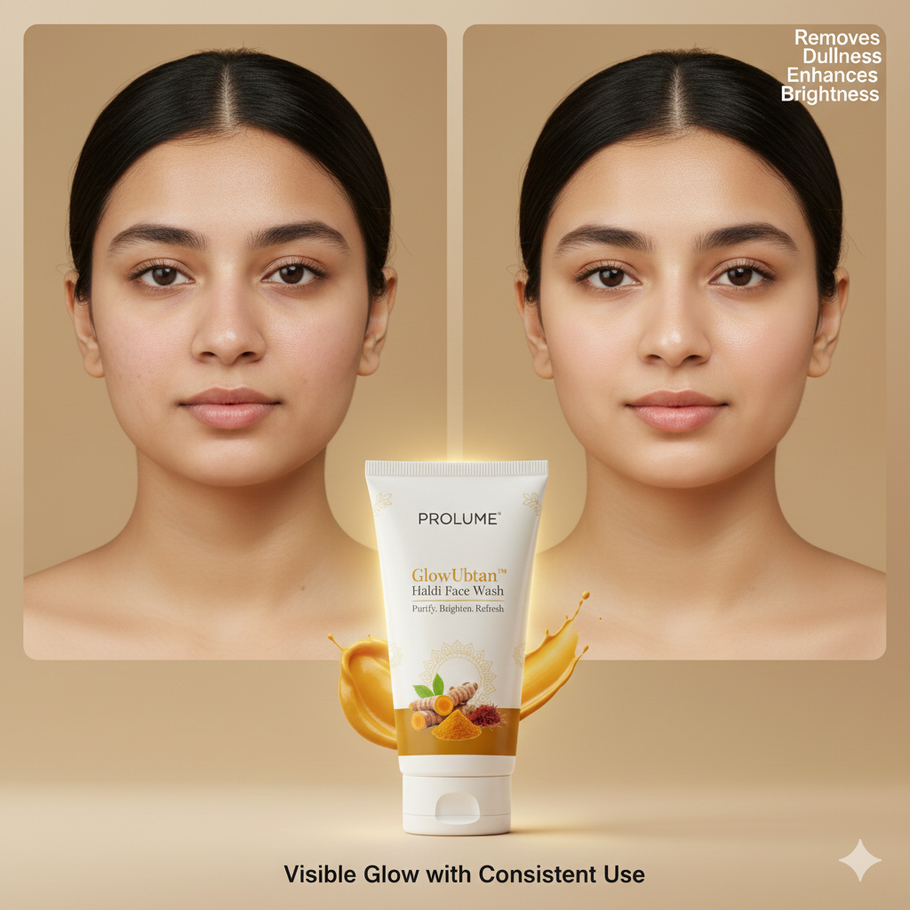 GlowUbtan Haldi Face Wash