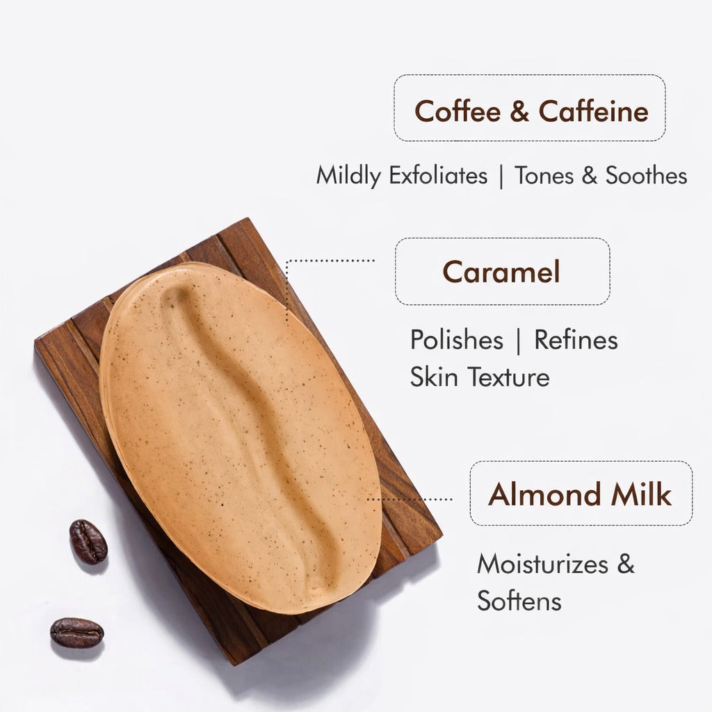 CoffeeSmoothSkin Soap (Pack of 3)