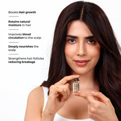 FallFix  40% Onion Oil Shots for Hair Fall Reduction with 0.5% Bakuchiol & 45% Coconut Oil