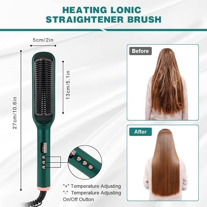 StyleFusion 5-in-1 Hair Straightening & Styling Comb
