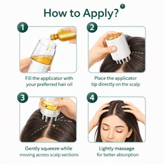 HealthyHair Hair Oil Applicator
