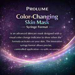 ChromaDose Color-Changing Skin Mask – Syringe Format